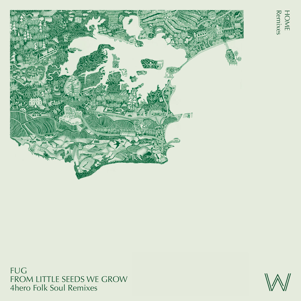 Albumhoes van From Little Seeds We Grow - 4hero Folk Soul Remix — Fug, 4hero