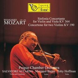 Cover of W.A.Mozart - Sinfonia Concertante Kv 364 - Concertone Kv 190
