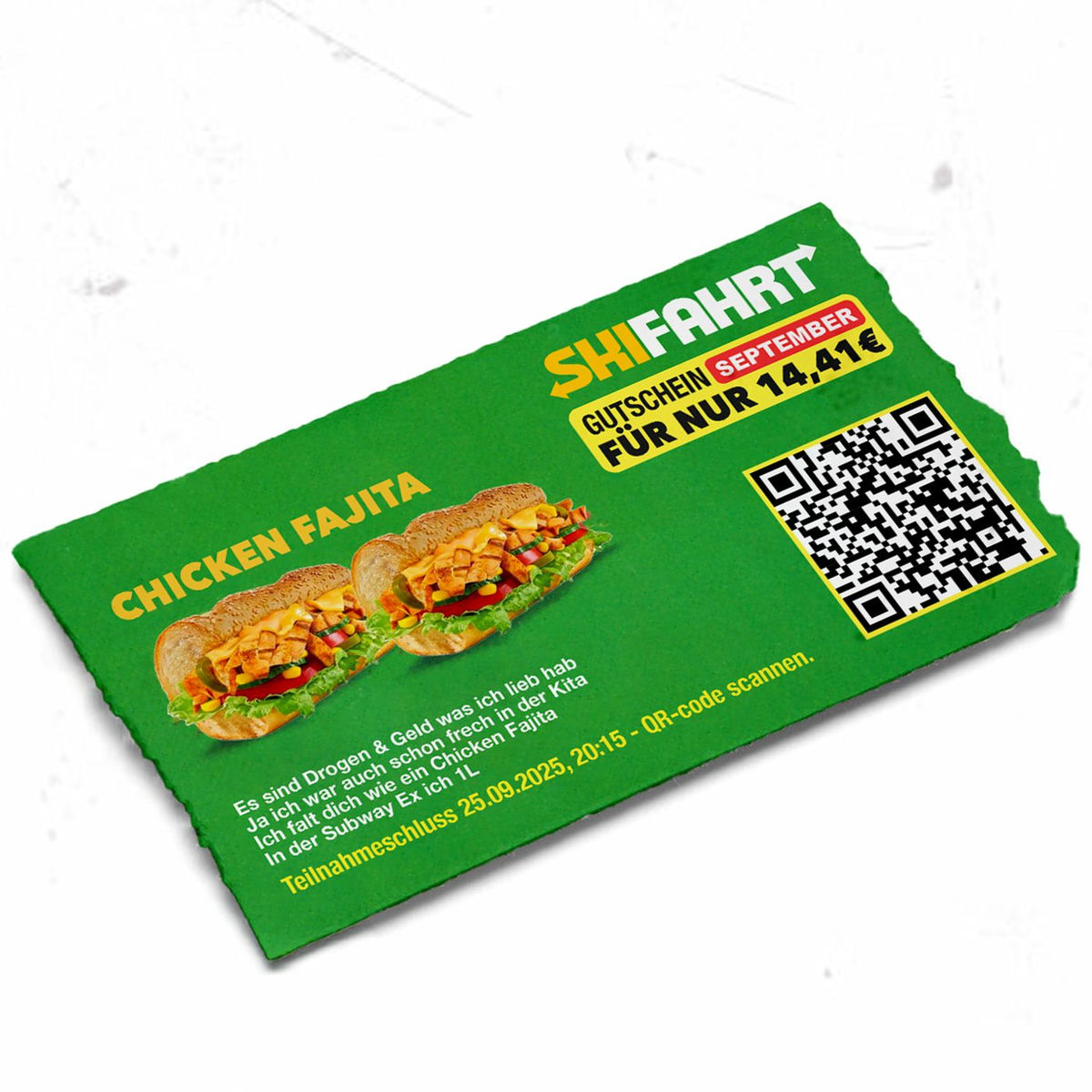 Album cover of Skifahrt (Chicken Fajita)