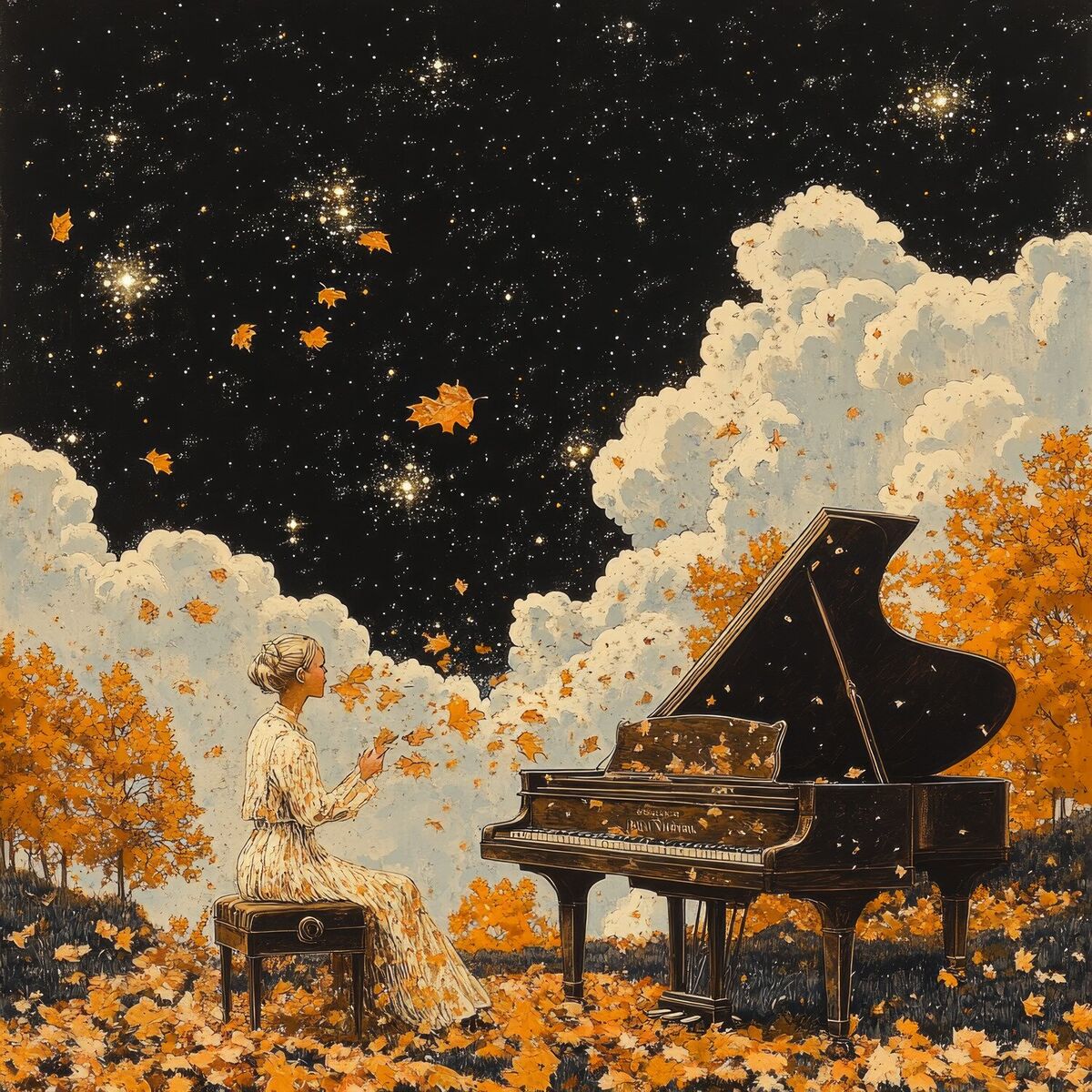Album cover of Calming Sounds for Crisp Breeze