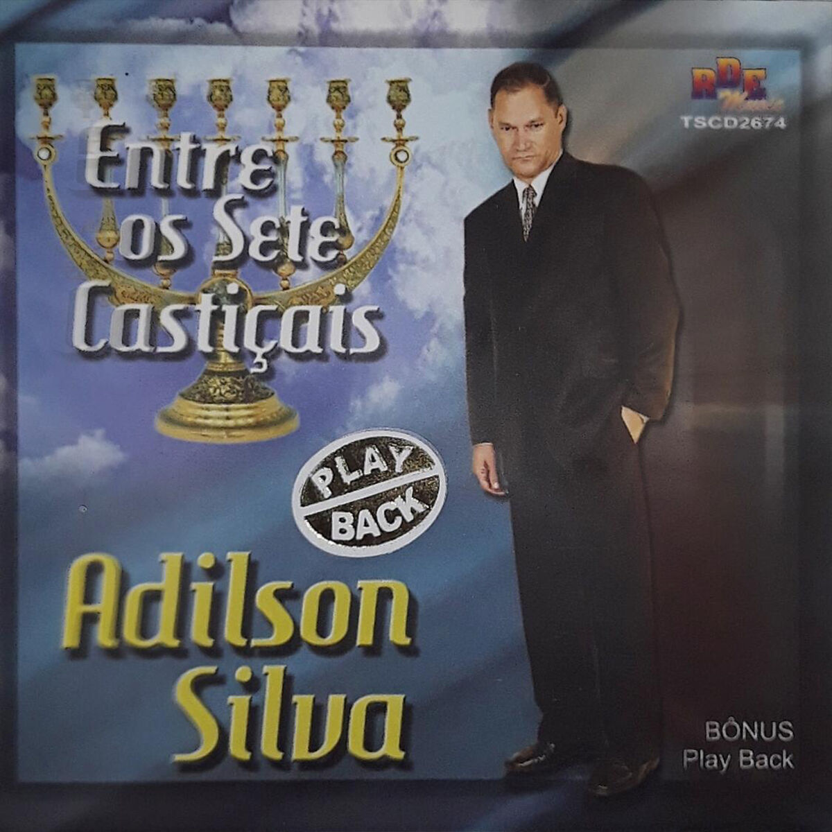 Album cover of Entre os Sete Castiçais (Playback)