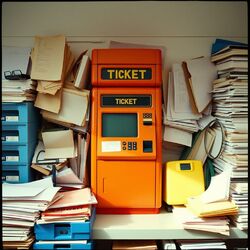 Cover of Ticket, ticket! (feat. Webcircles)