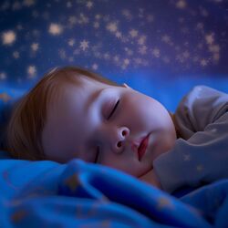 Cover of Lullaby Music for Restful Baby Nights