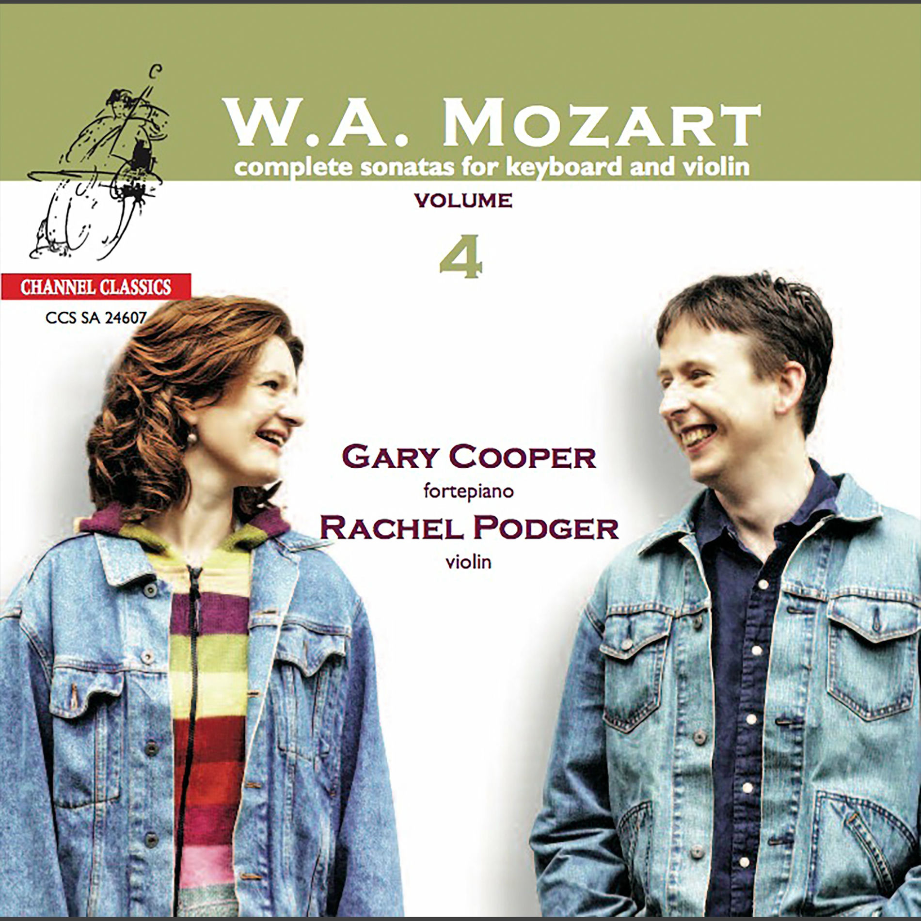 Album cover of Mozart: Complete Sonatas for Keyboard and Violin, Vol. 4