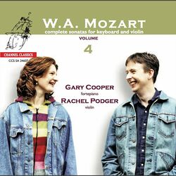 Cover of Mozart: Complete Sonatas for Keyboard and Violin, Vol. 4