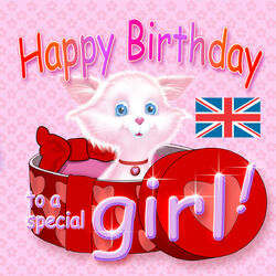 Cover of Happy Birthday to a Special Girl