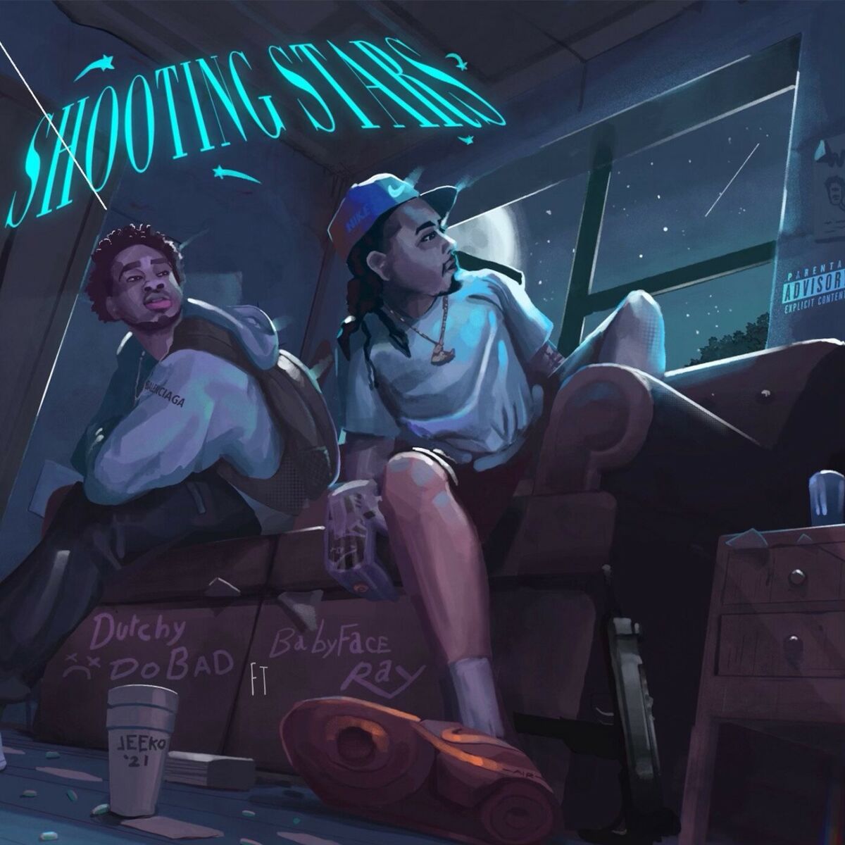 Album cover of Shooting Stars (feat. Babyface Ray)