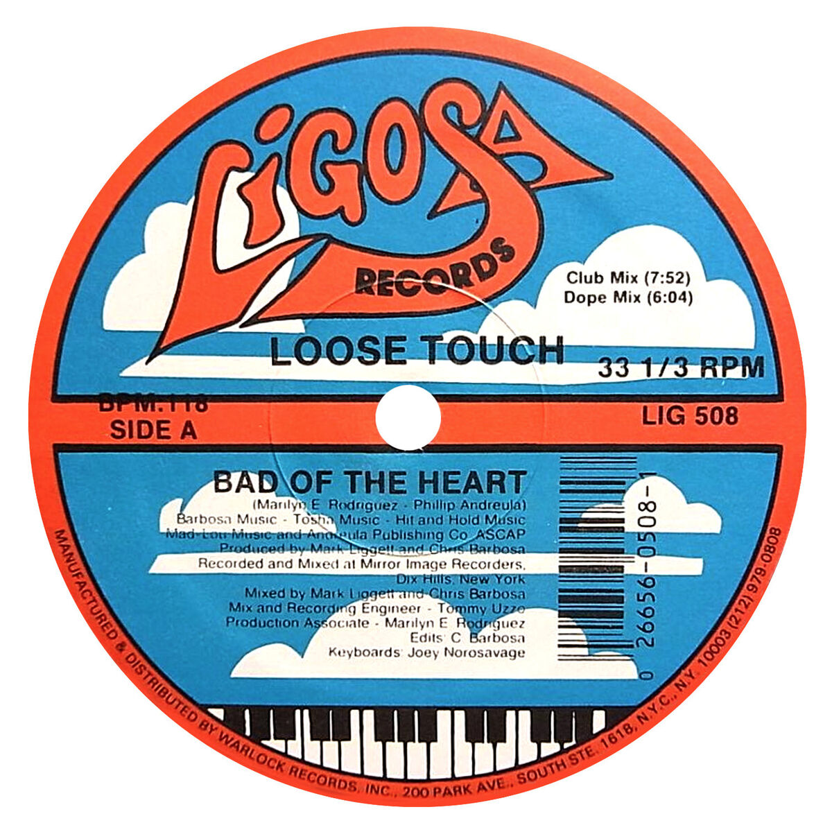 Album cover of Bad of the Heart