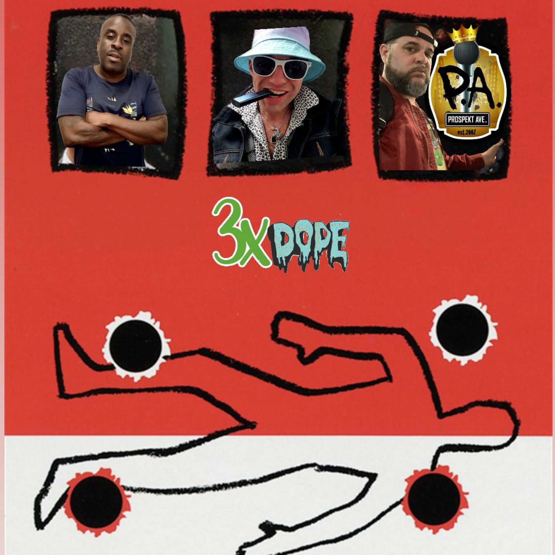 Album cover of 3 X DOPE (feat. Hyperbole & Devious One)