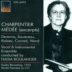 Cover of Charpentier, M.-A.: Medee / Monteverdi, C.: Madrigals (Boulanger) (1937, 1953)