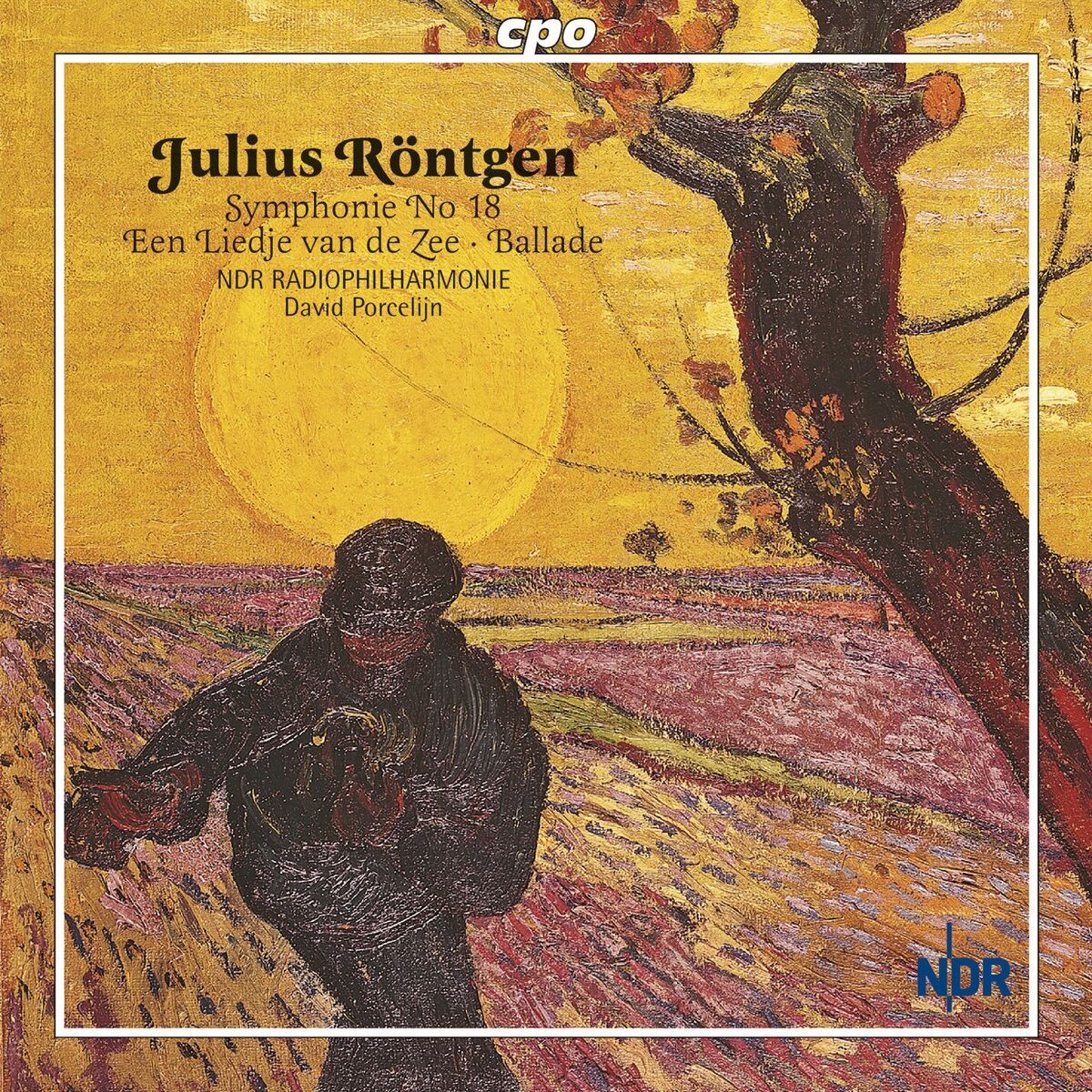 Album cover of Rontgen, J.: Symphony No. 18 / 6 Old Netherlandish Dances / Ballade On A Norwegian Folk Song