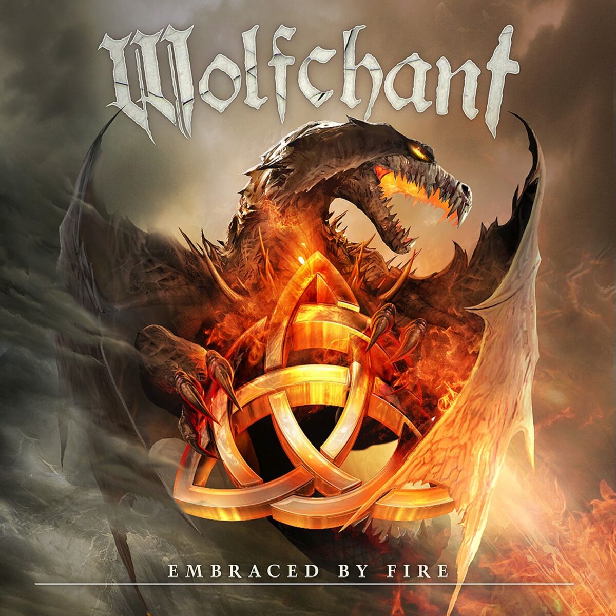 Album cover of Embraced by Fire