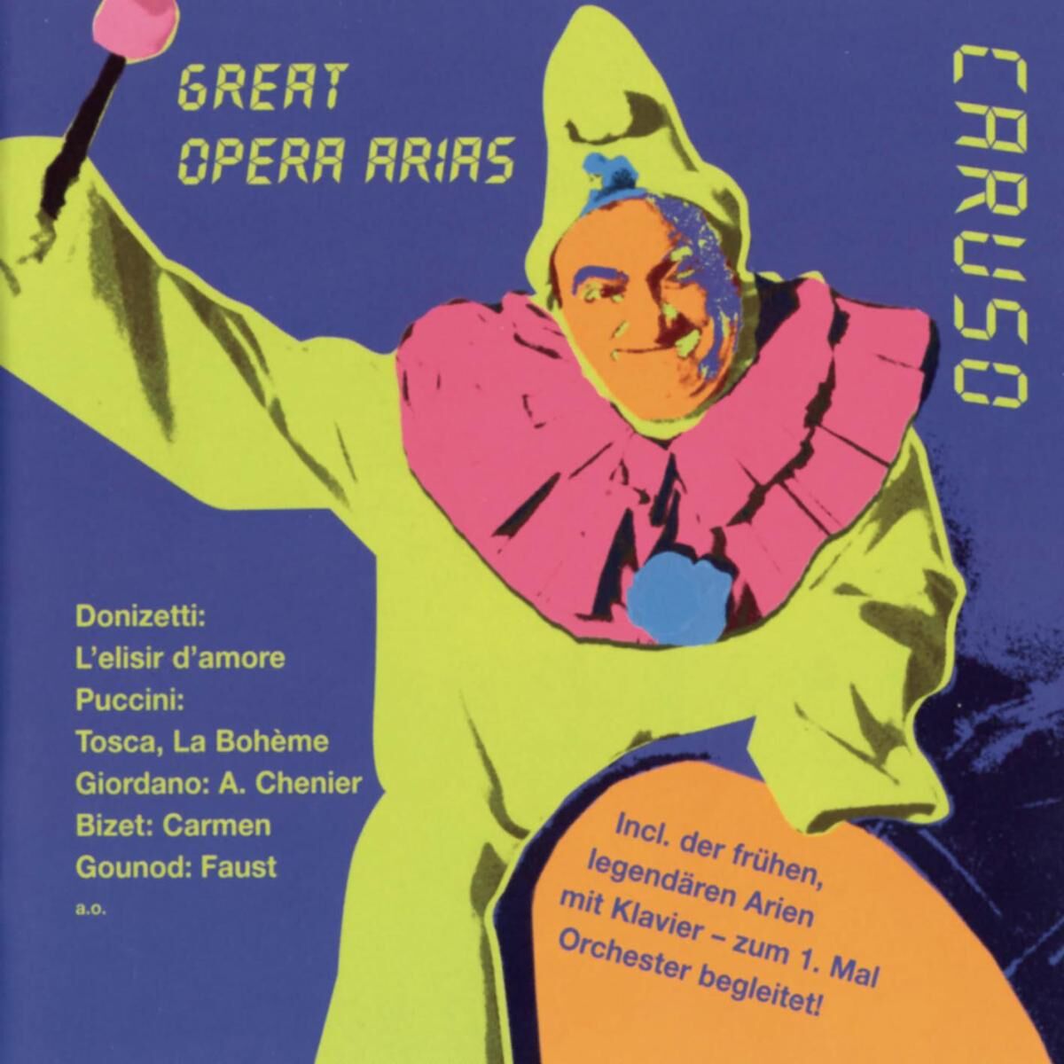 Album cover of Great Opera Arias