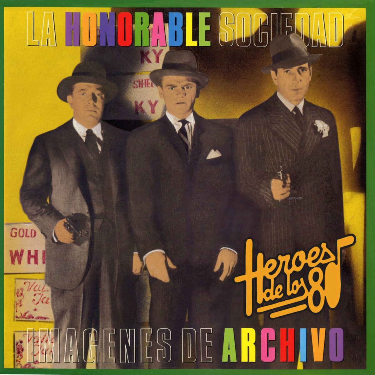 Album cover of Héroes de los 80. Imágenes de archivo