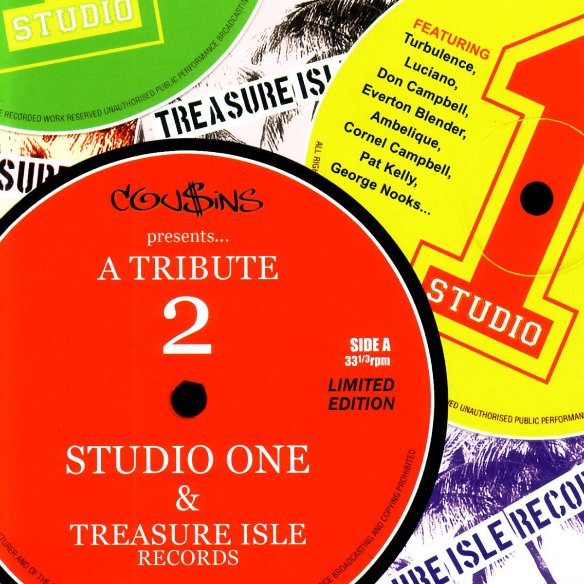 Album cover of A Tribute 2 Studio One & Treasure Island Records