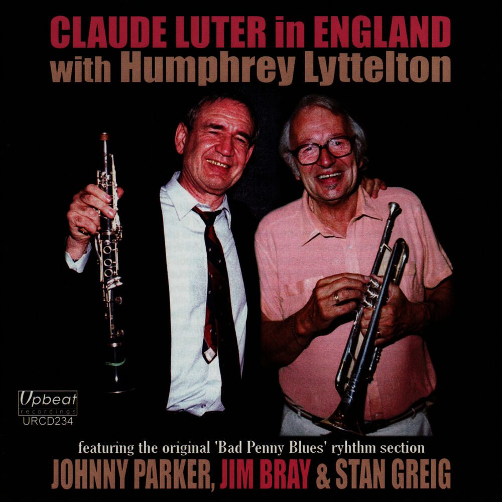 Picture of Claude Luter in England with Humphrey Lyttelton