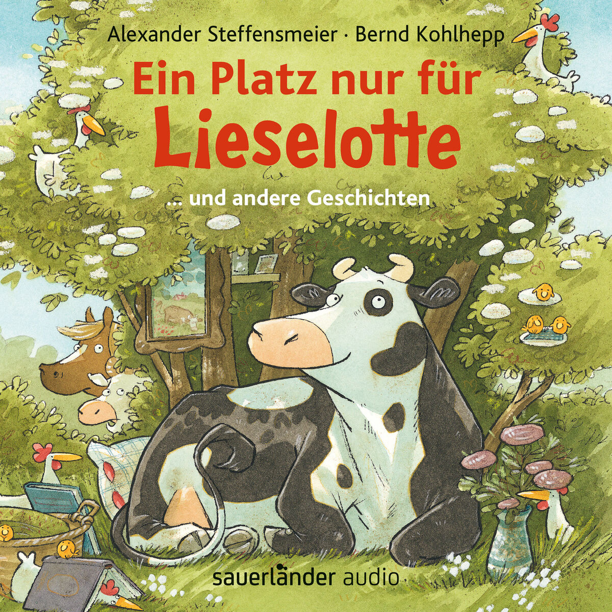 Album cover of Kapitel 9 - Ein Platz nur für Lieselotte ... und andere Geschichten - Hörbücher von Kuh Lieselotte