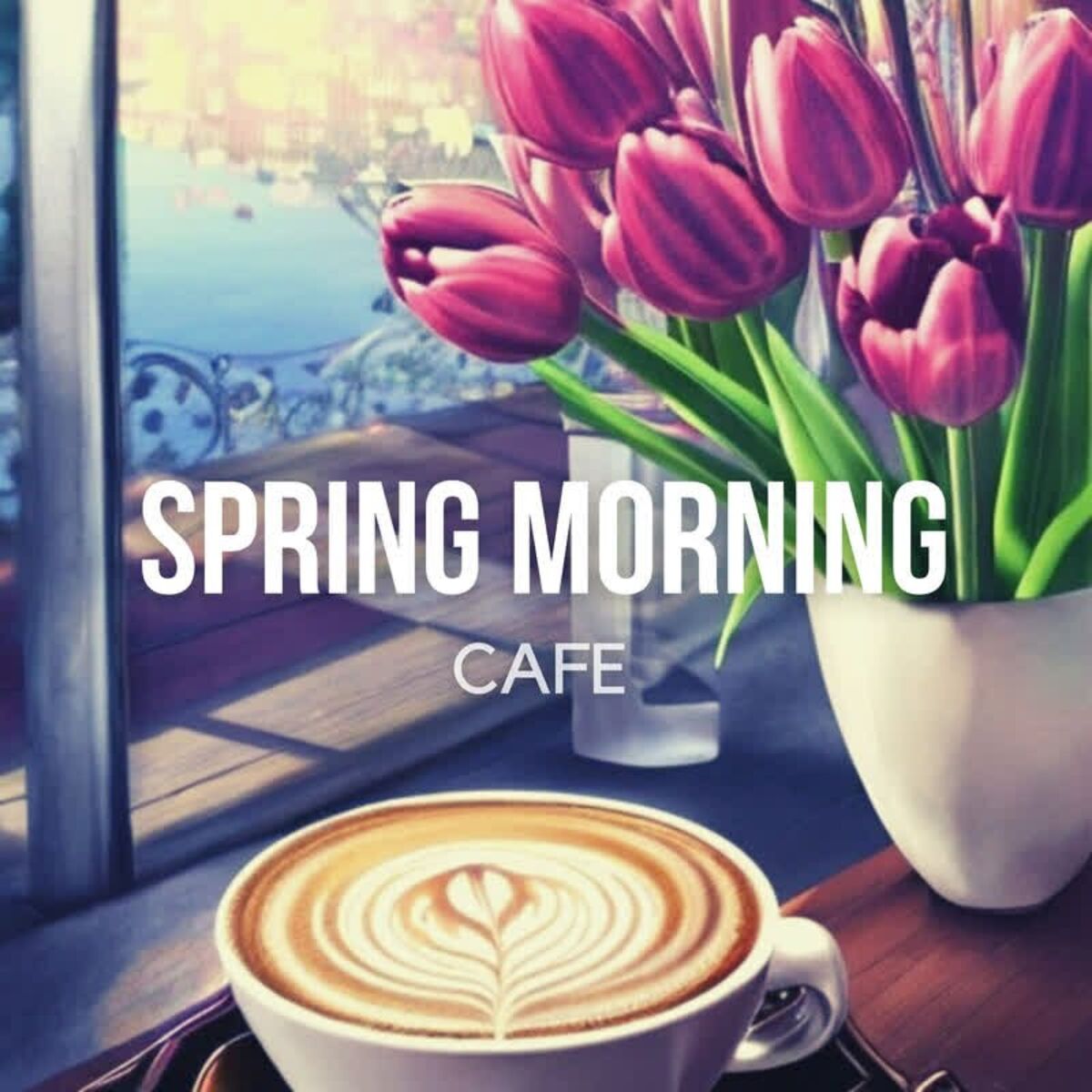 Album cover of Spring Morning Cafe - Relaxing Coffee Jazz