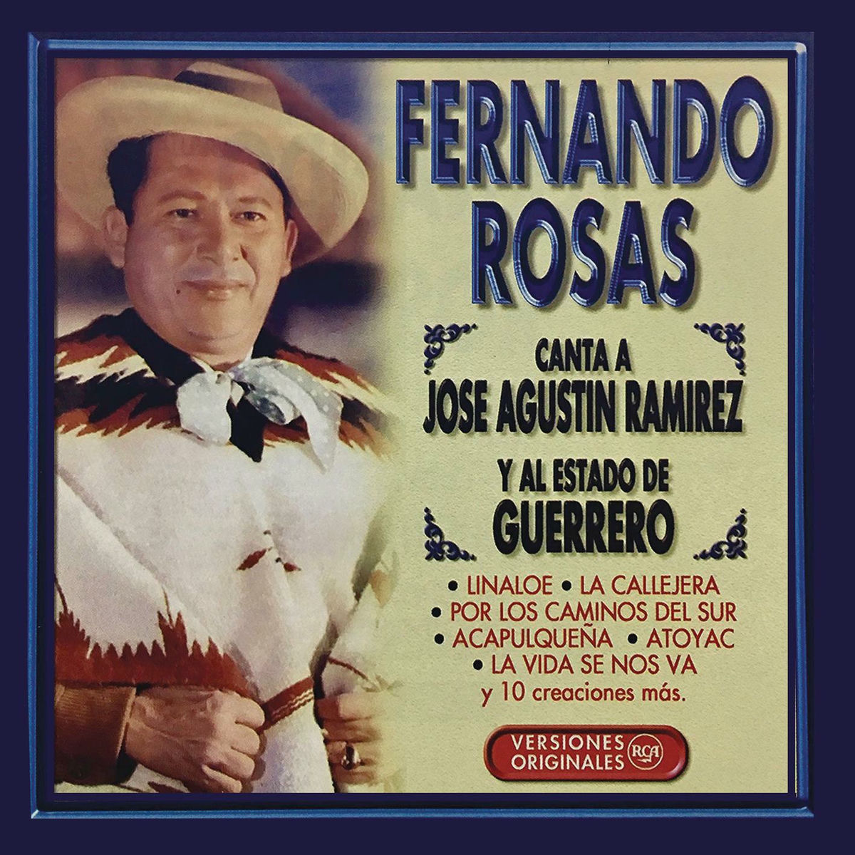 Album cover of Fernando Rosas Canta a José Agustín Ramírez y al Estado de Guerrero