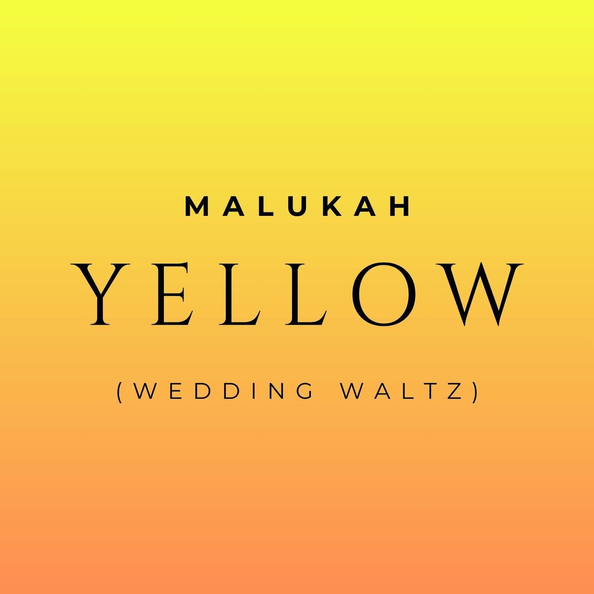 Album cover of Yellow (Wedding Waltz)
