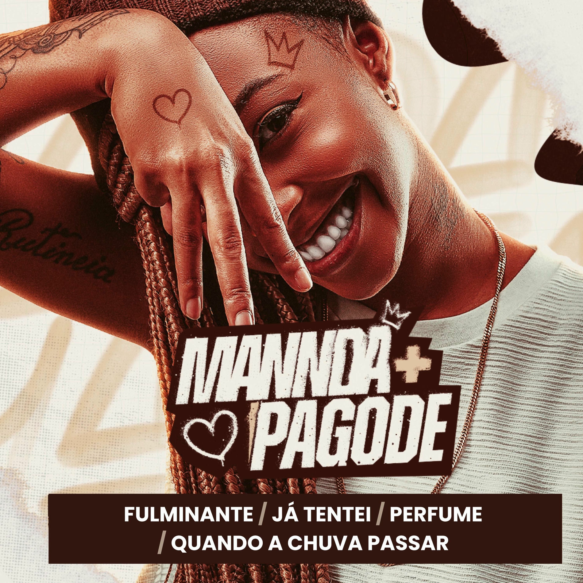 Album cover of Fulminante / Já Tentei / Perfume / Quando a Chuva Passar