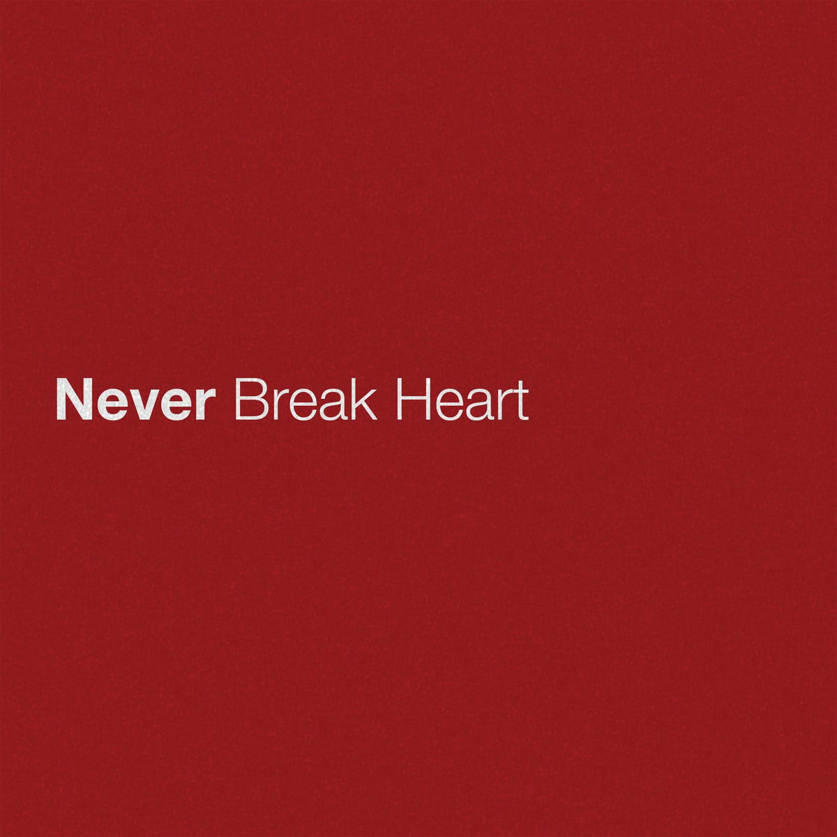 Album cover of Never Break Heart