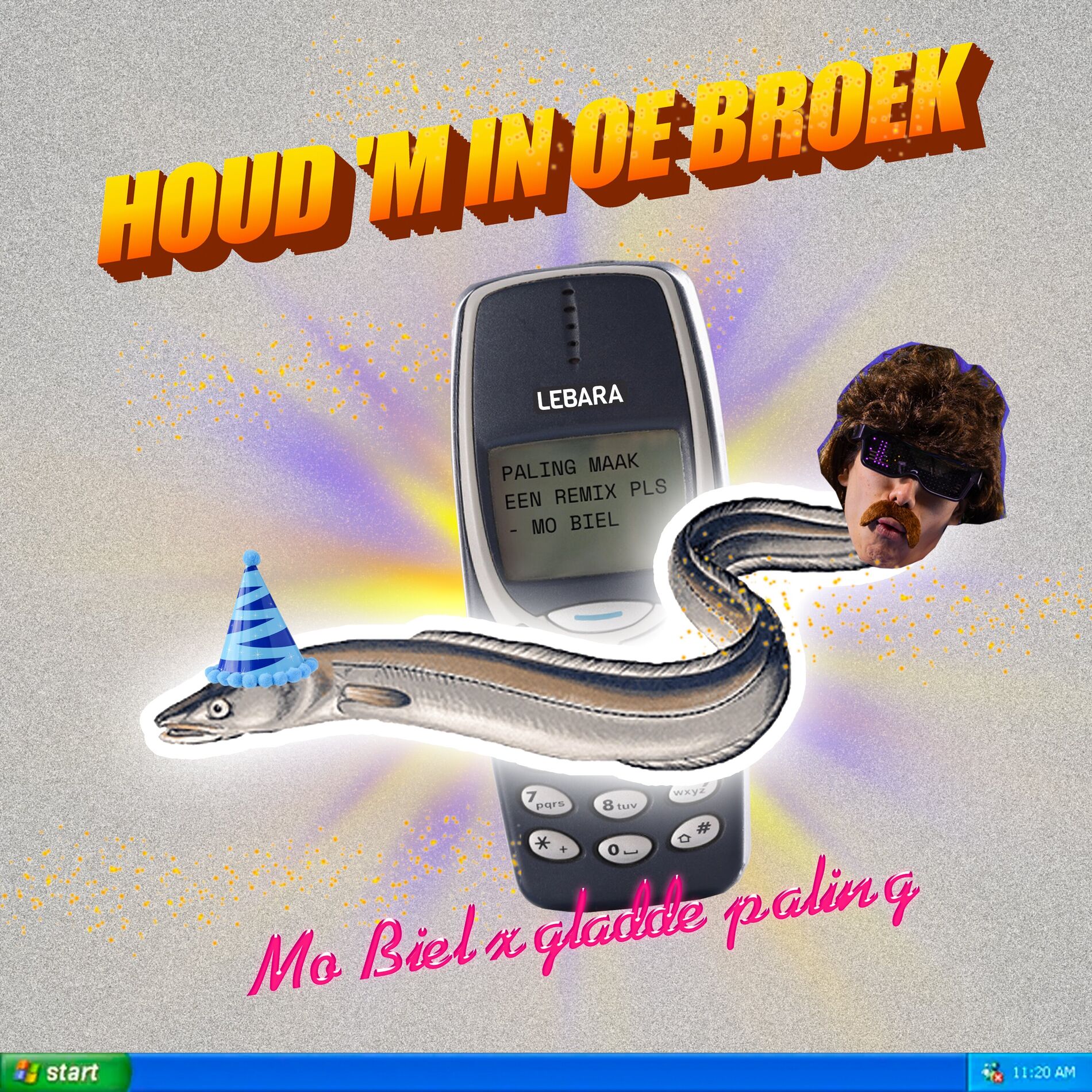 Album cover of Houd 'm in Oe broek (gladde paling Remix)