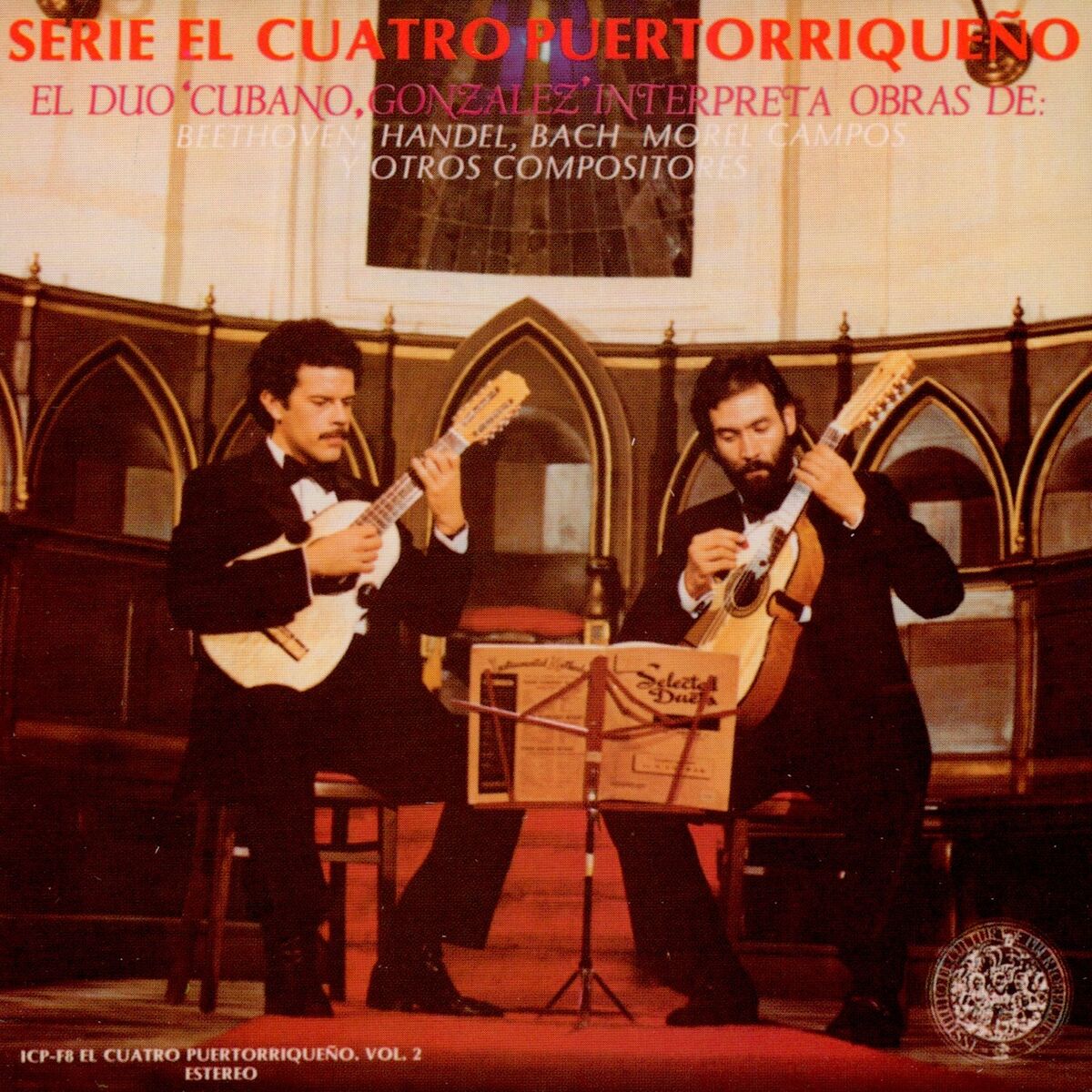 Album cover of El Cuatro Puertorriqueño, Vol. 2: Dúo Cubano, González