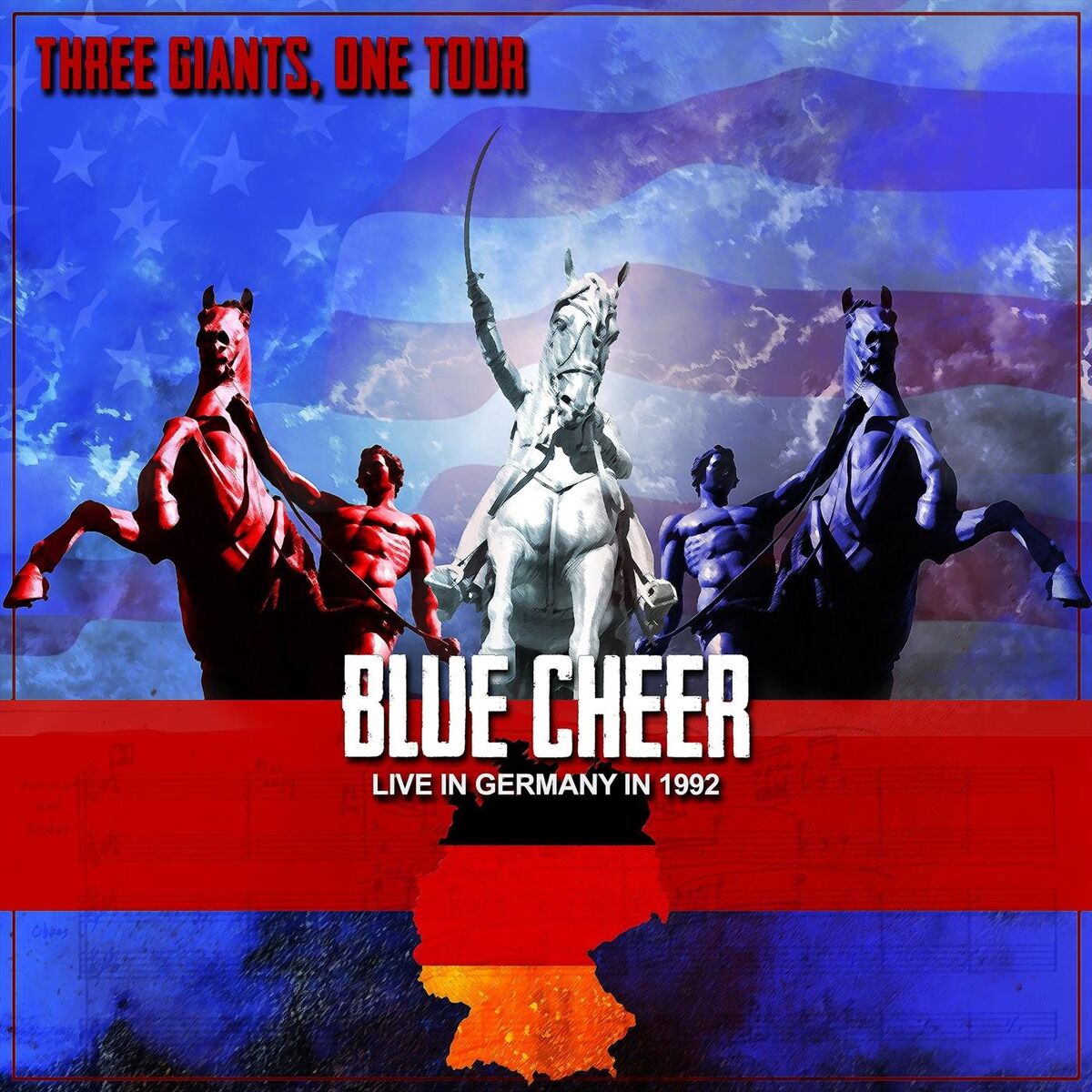 Album cover of Three Giants, One Tour - Live in Germany in 1992 (Live)