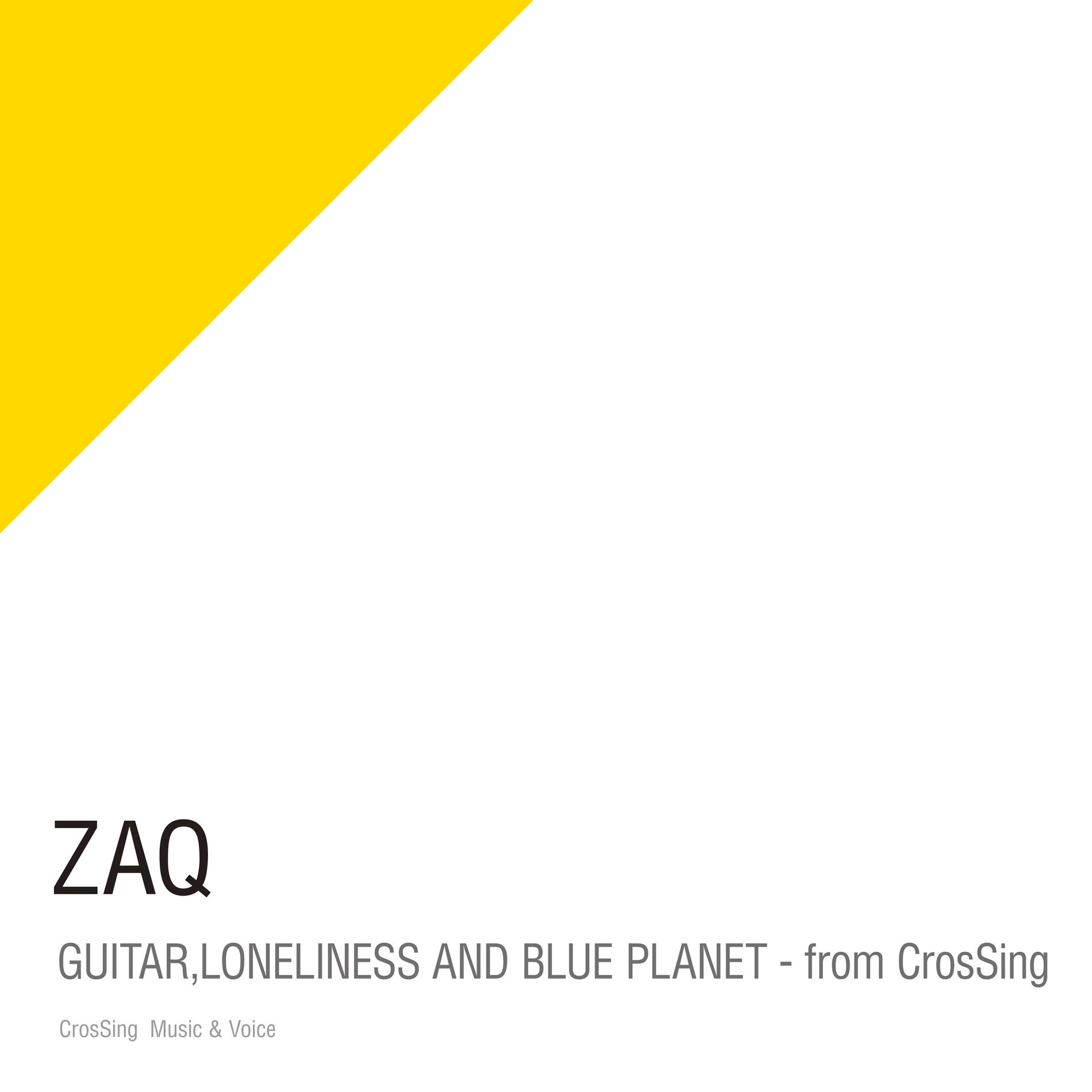 Album cover of Guitar, Loneliness and Blue Planet - From CrosSing