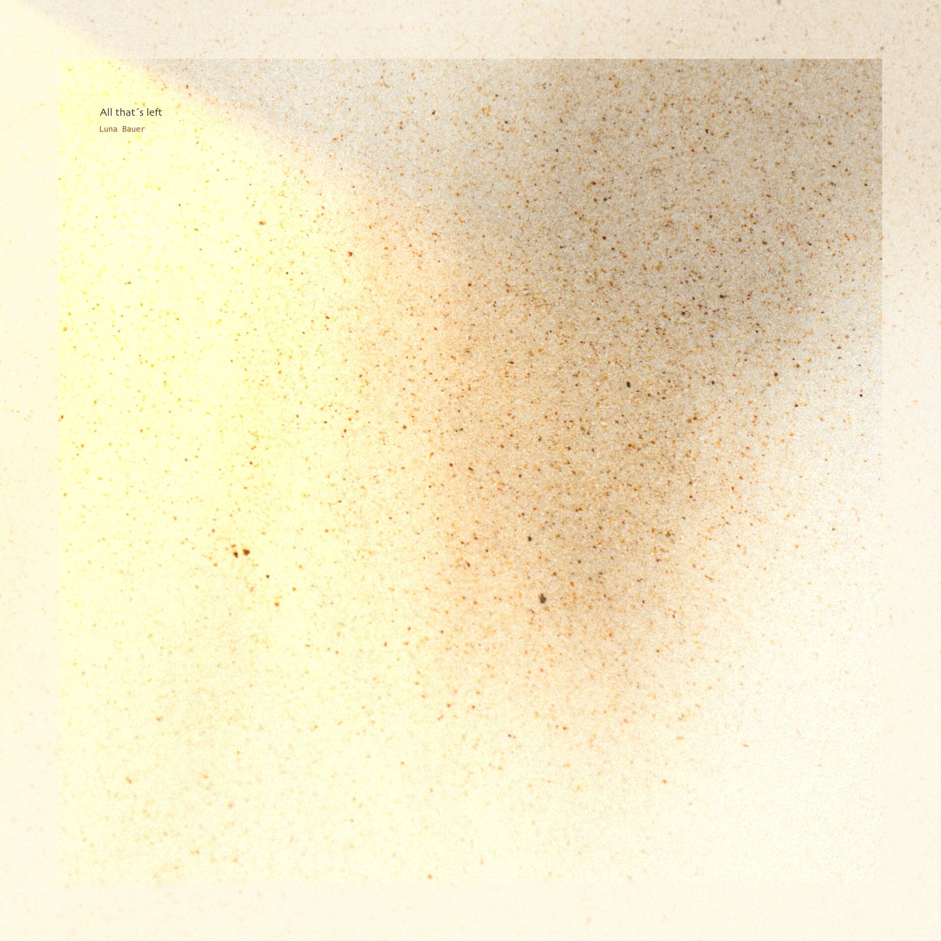 Album cover of All that’s left