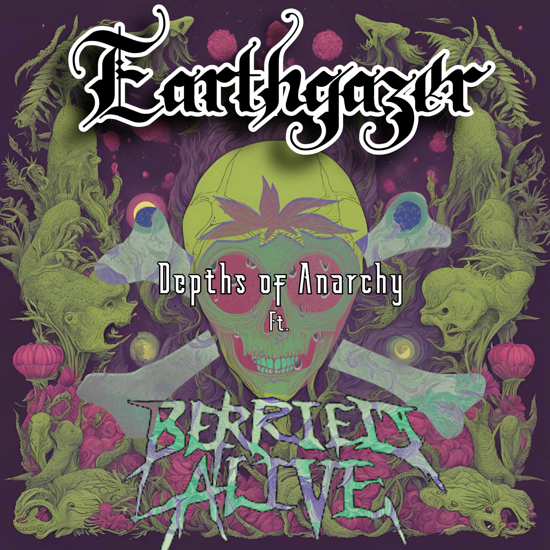 Album cover of Depths of Anarchy (feat. Berried Alive & Charles Caswell)