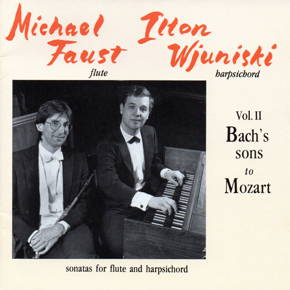 Picture of Bach & Mozart: Sonatas for Flute and Harpsichord, Vol. 2