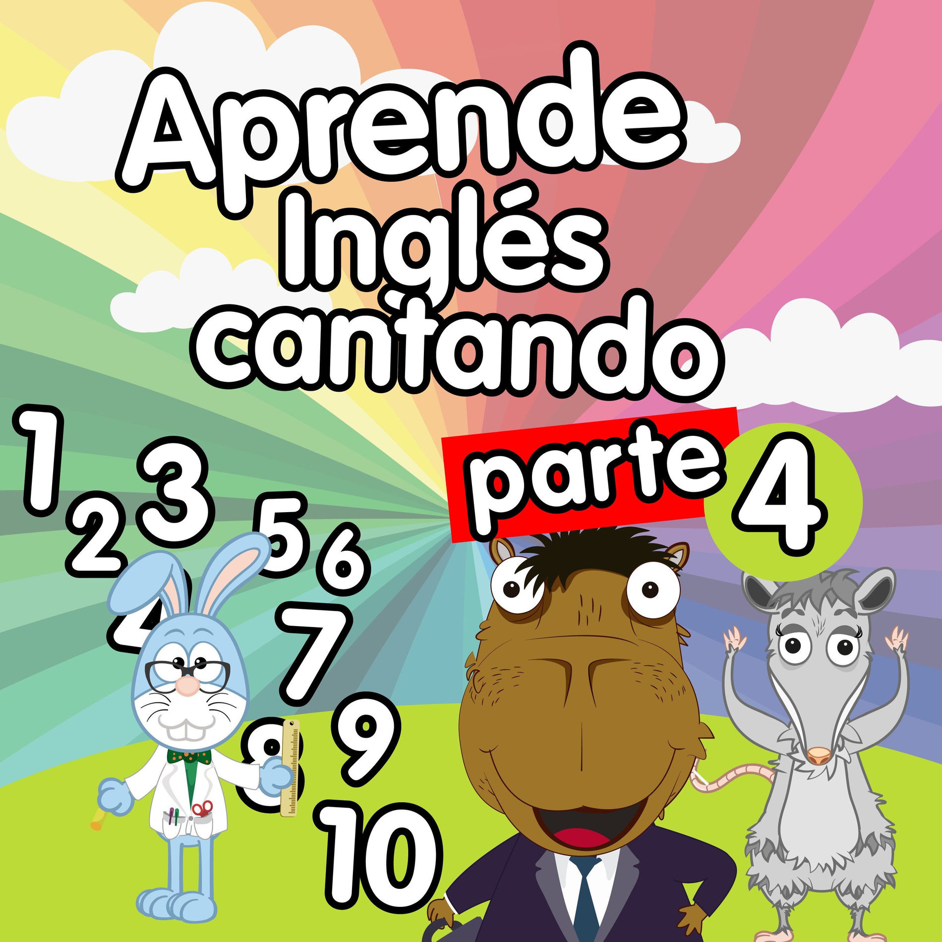 Album cover of Aprende Inglés Cantando Parte 4
