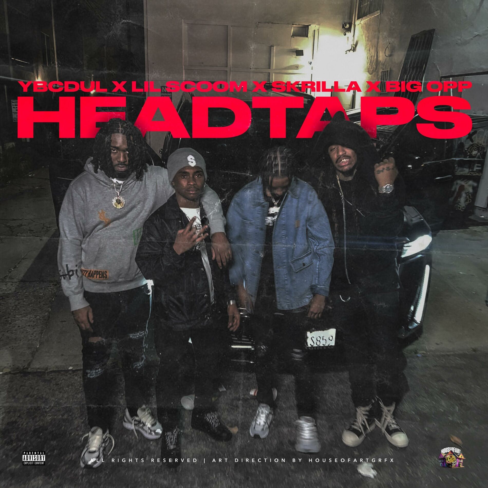 Album cover of Headtaps (feat. Ybcdul, Lil Scoom89, Skrilla & Nolimit Faro)