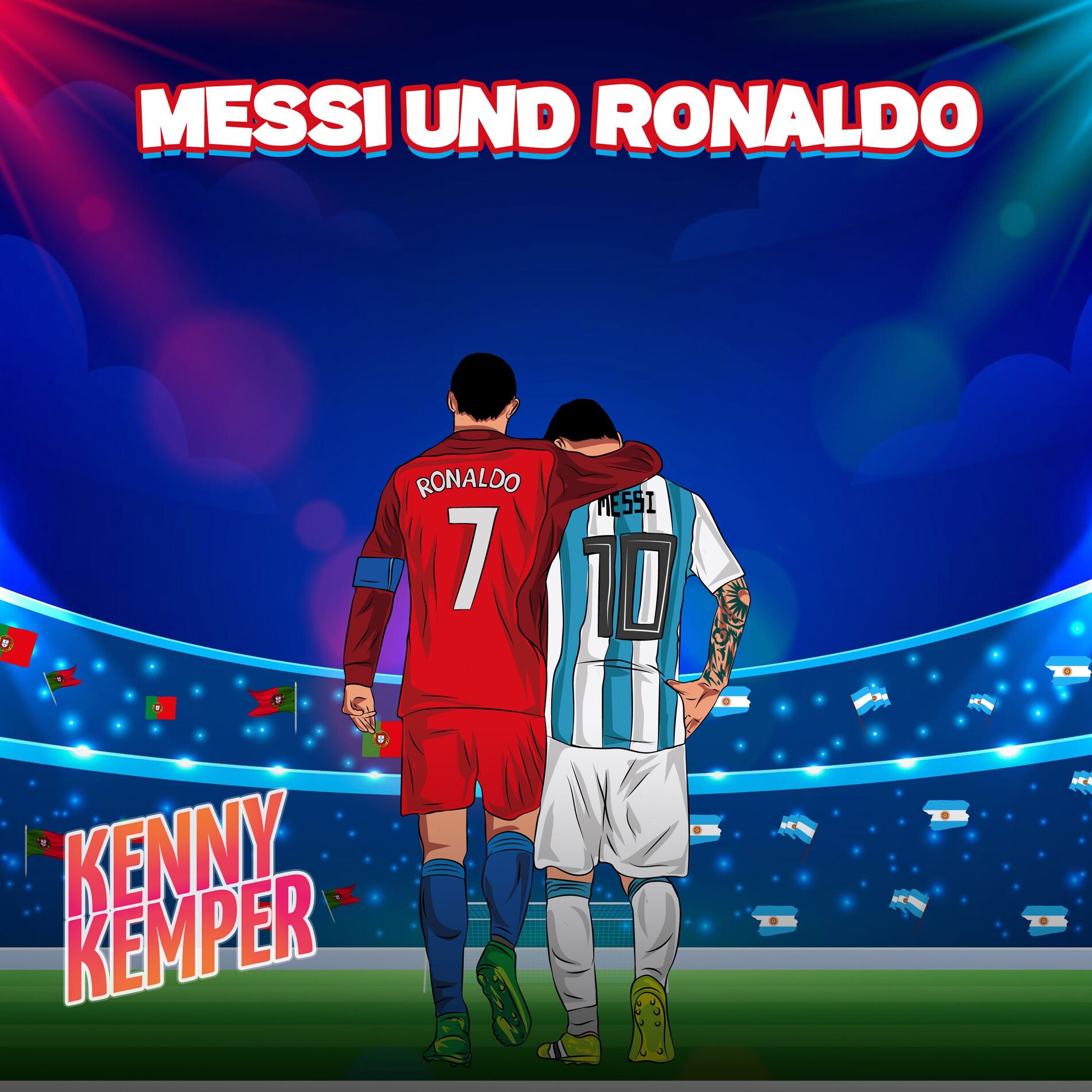 Album cover of Messi und Ronaldo