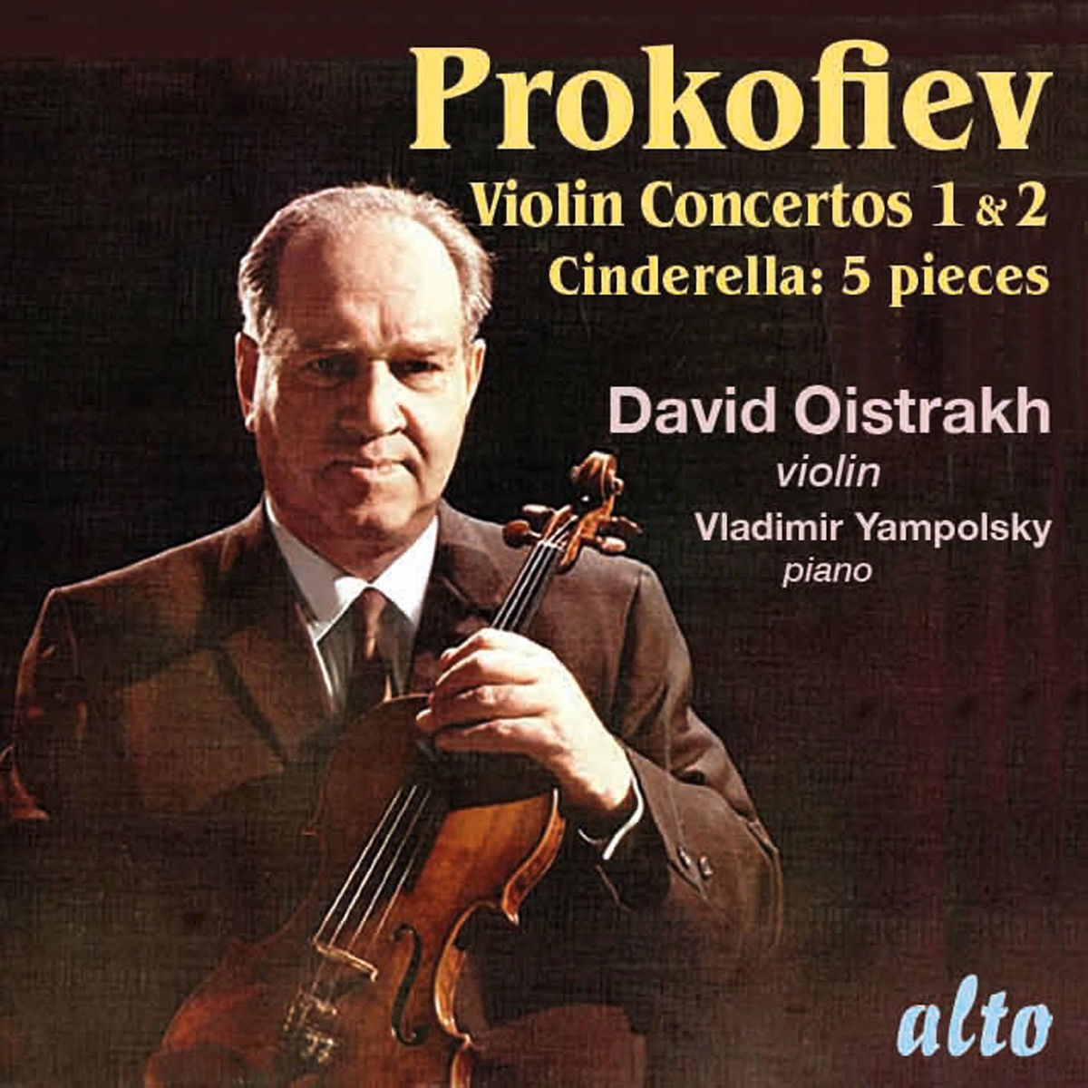Album cover of Prokofiev: Violin Concertos 1 & 2; Five Pieces from Cinderella