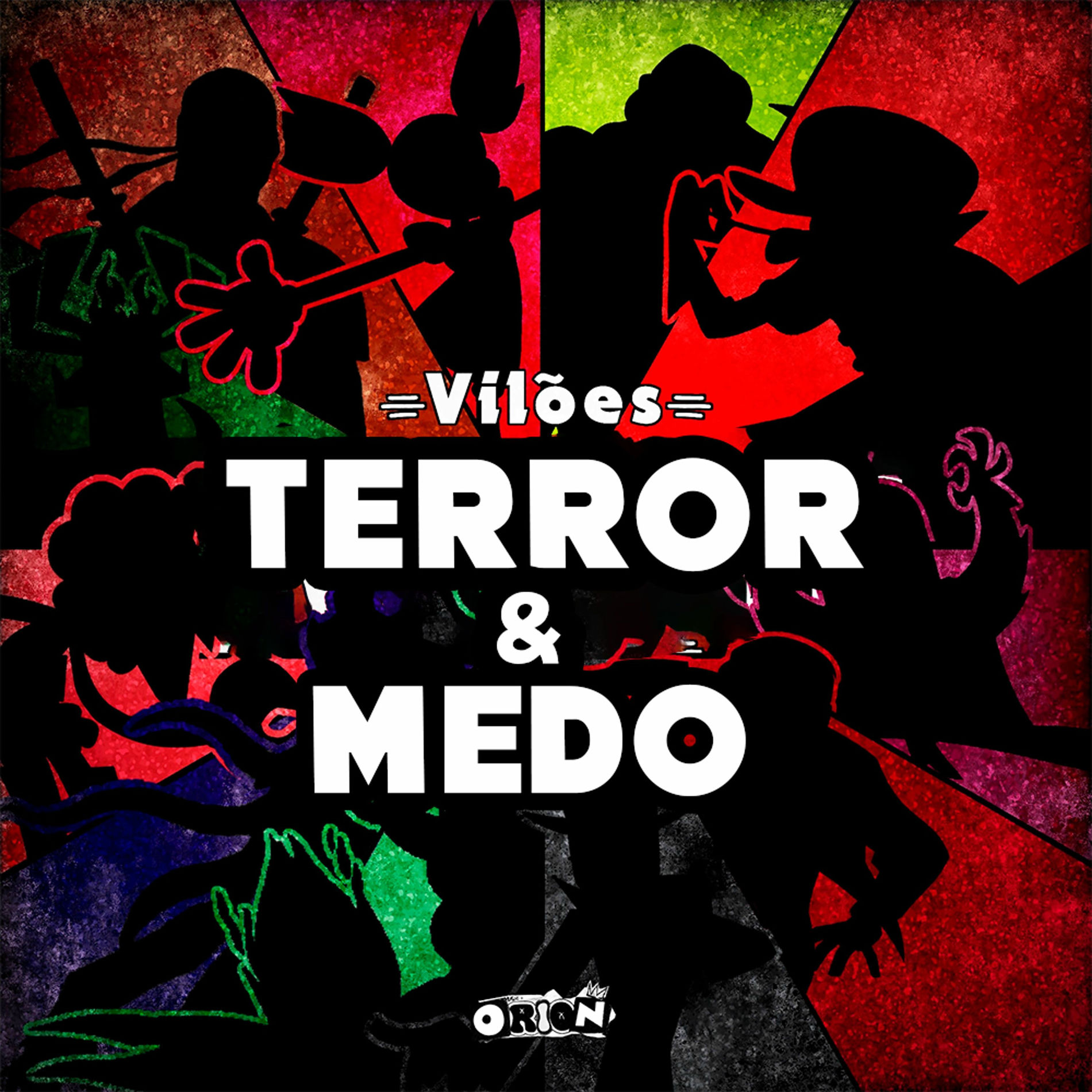 Album cover of Terror & Medo - Vilões