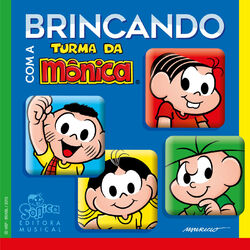 Cover of Brincando Com a Turma da Mônica