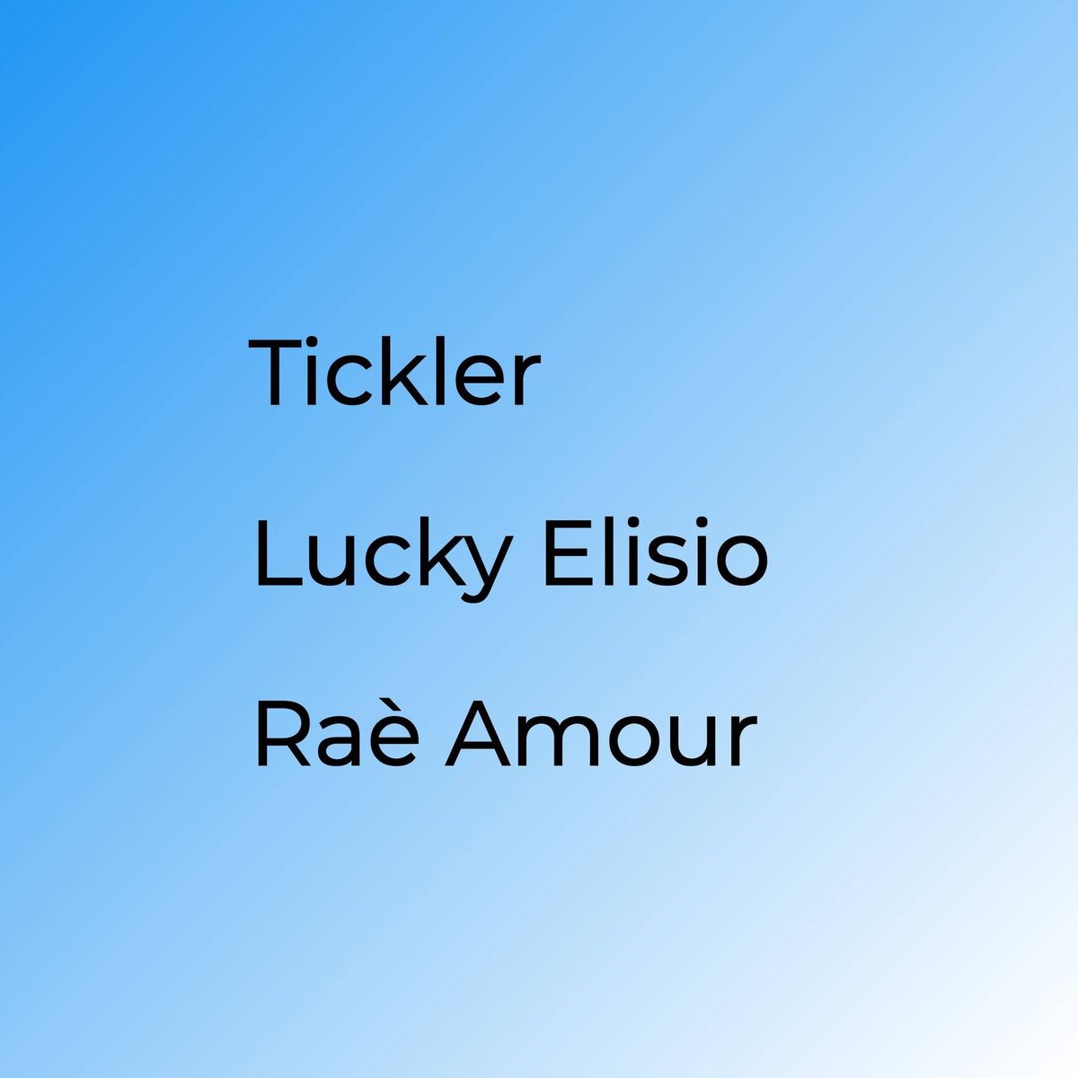 Album cover of Tickler (Bonus Track)