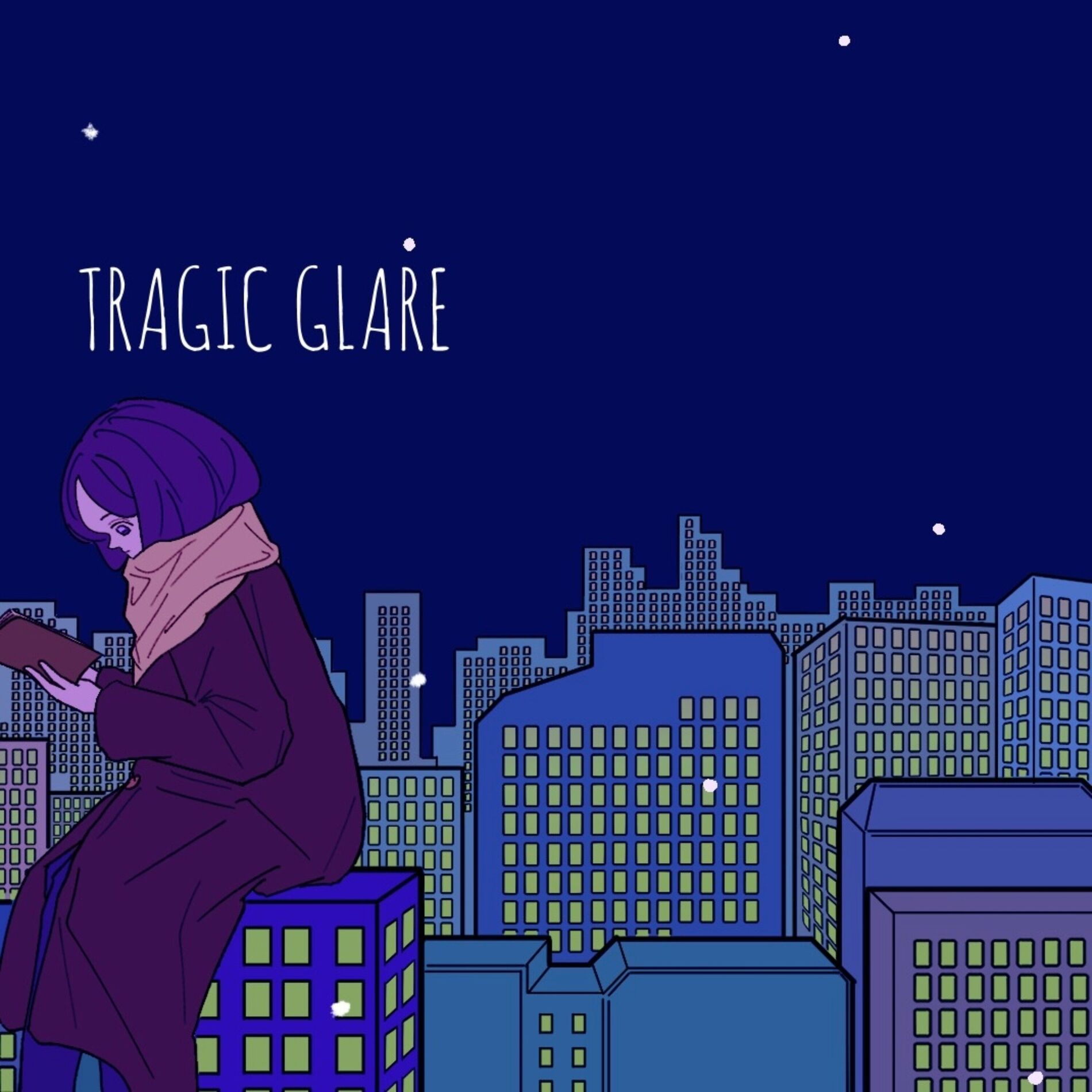 Album cover of tragic glare (feat. Yu)