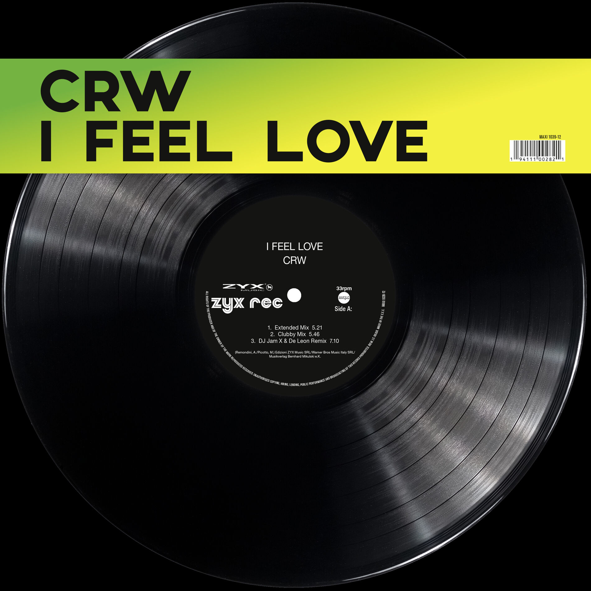 Album cover of I Feel Love