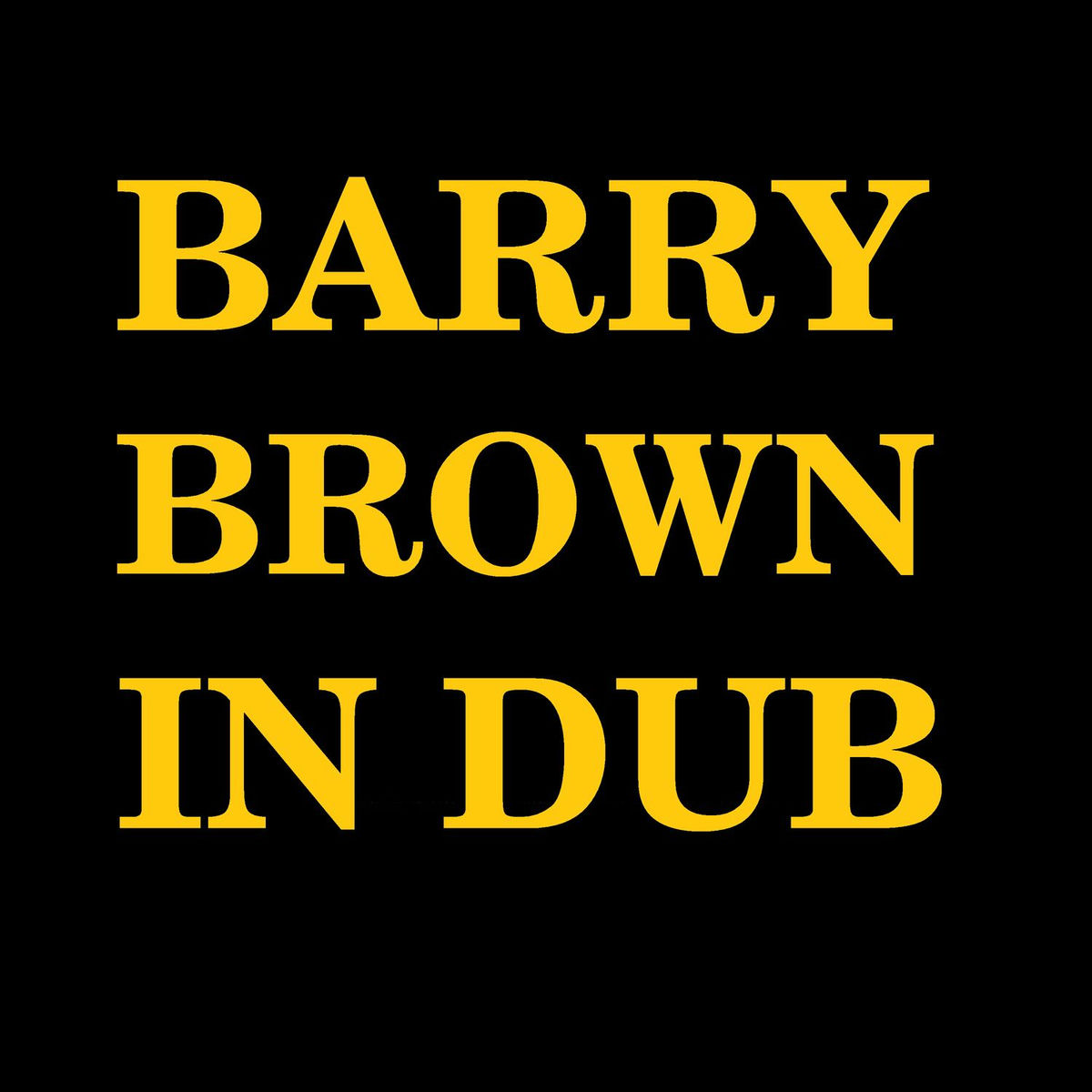 Album cover of Barry Brown in Dub