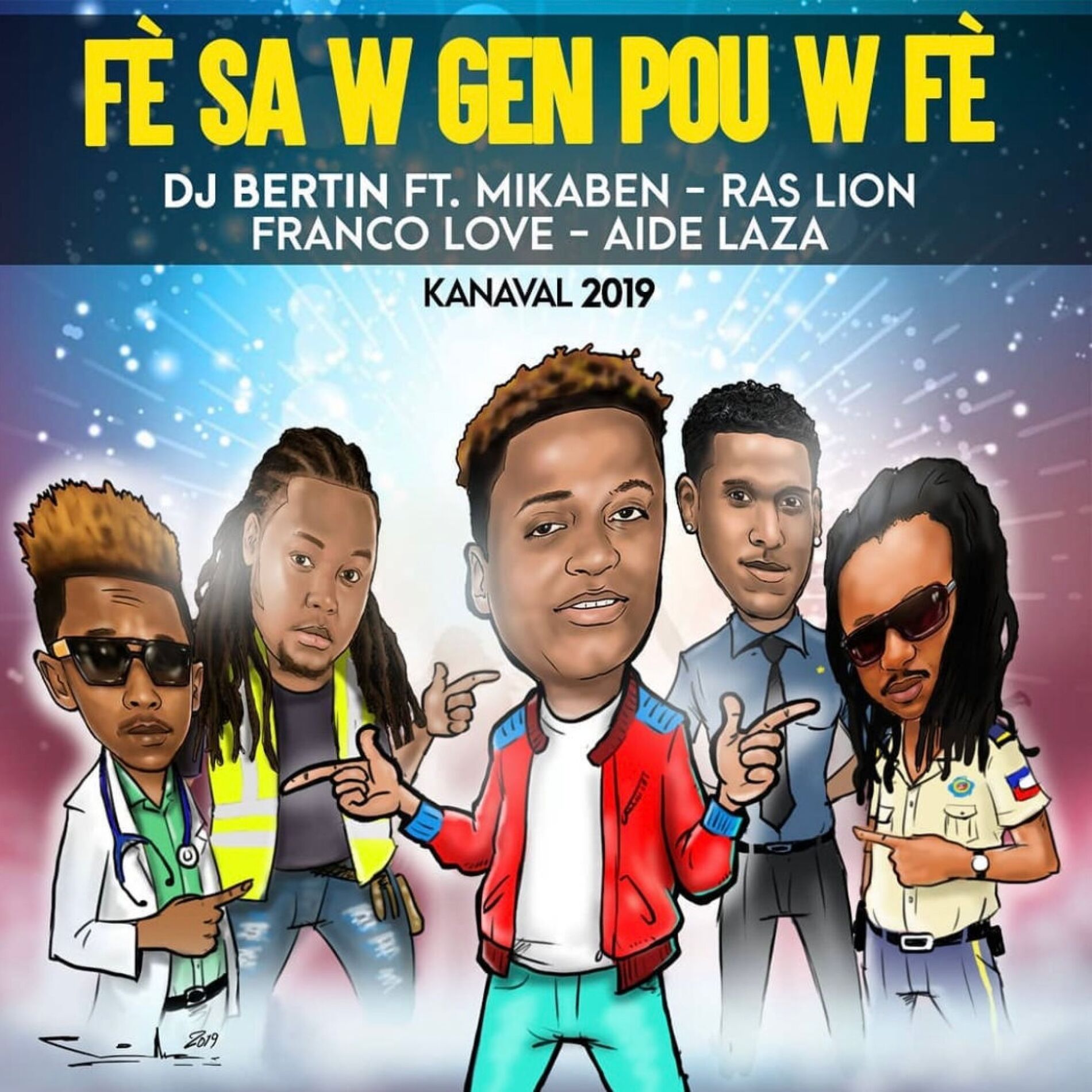 Album cover of Fe Sa'w Gen Pou'w Fe (feat. Mikaben, Ras Lion, Franco Love & Aide Laza)