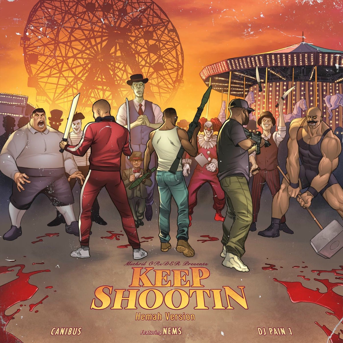 Album cover of Keep Shootin' (Hemah Version)