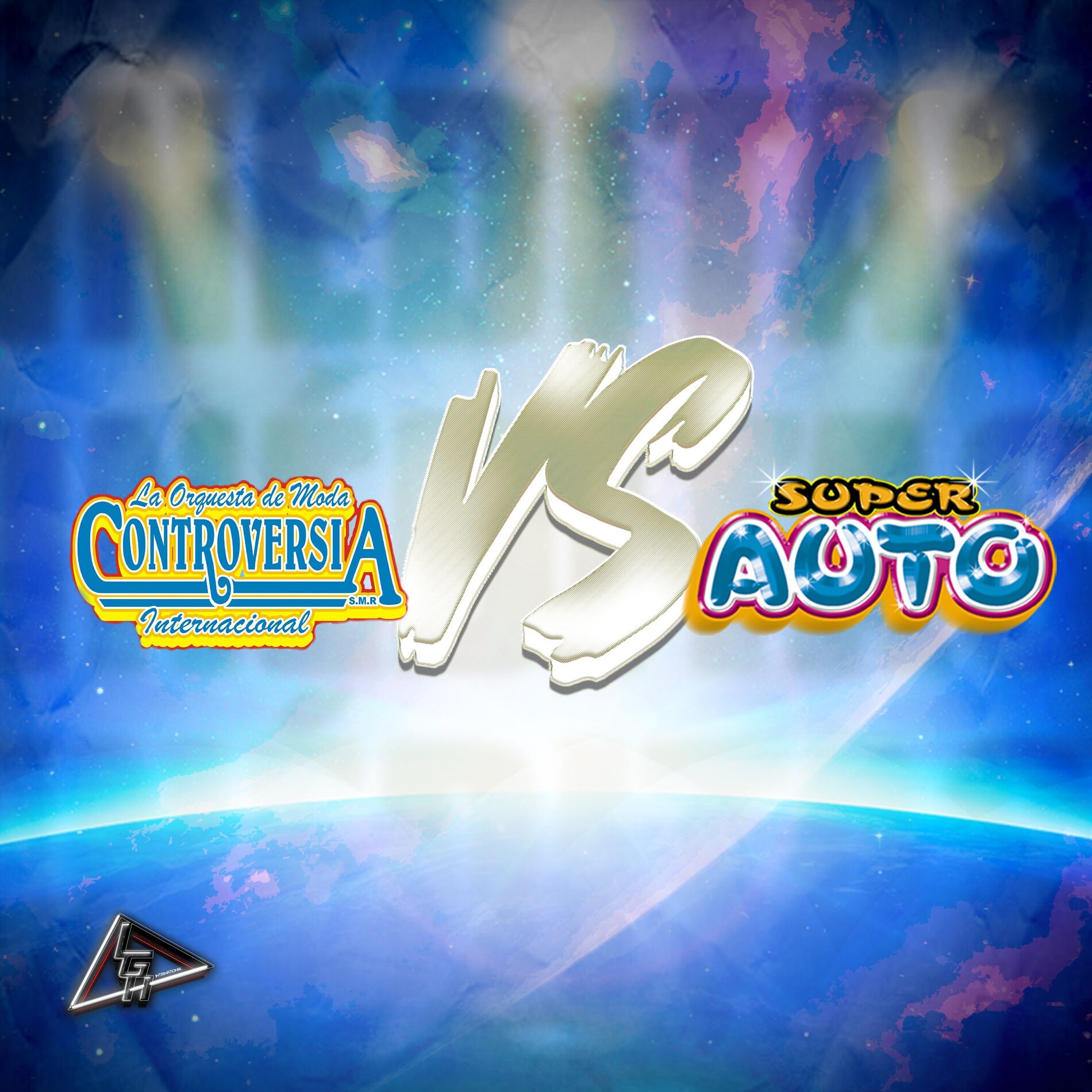 Album cover of La Orquesta de Moda Controverisa Internacional Vs Super Auto