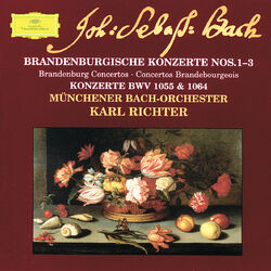 Cover of Bach: Brandenburg Concertos Nos.1-3; Concertos BWV 1055 & 1064