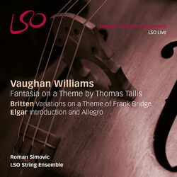 Cover of Vaughan Williams: Fantasia on a Theme by Thomas Tallis - Britten: Variations on a Theme of Frank Bridge