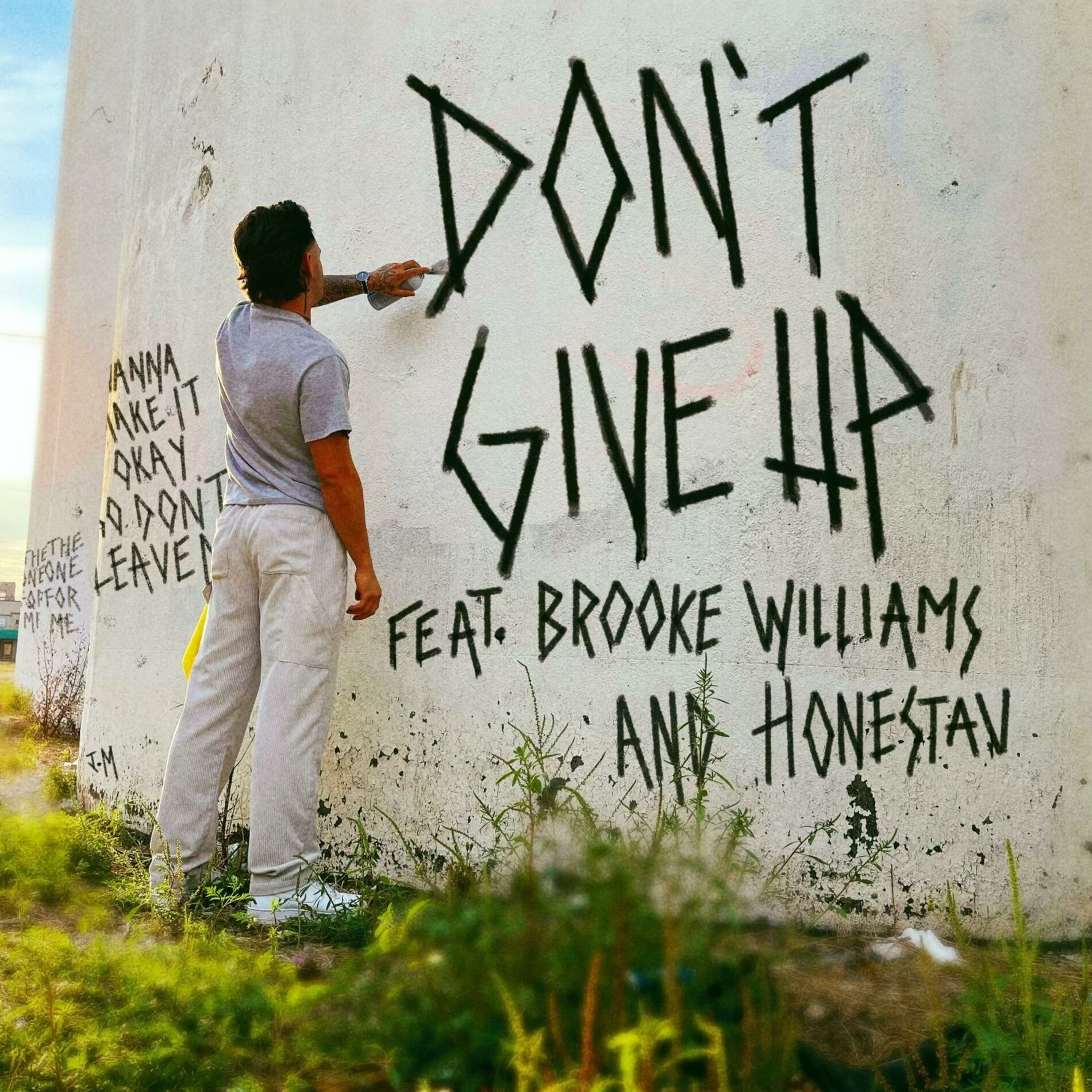 Album cover of don't give up