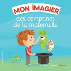 Cover of Mon imagier des comptines de la maternelle